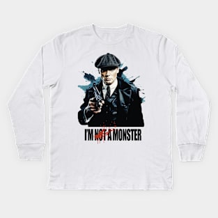 Tommy Shelby Peaky Blinders - Monster T-shirt Kids Long Sleeve T-Shirt